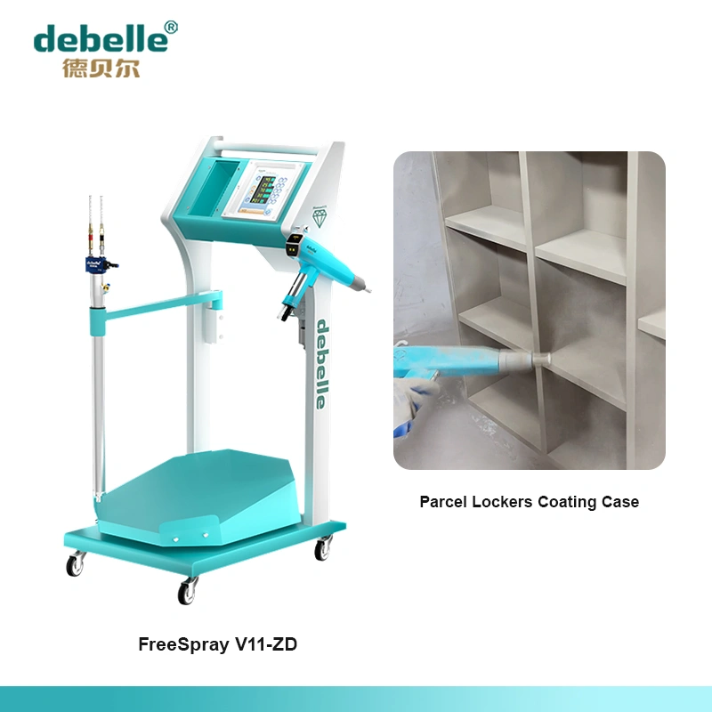 Vibratory Powder Coating Machine for Parcel Lockers China Manufacturers ...