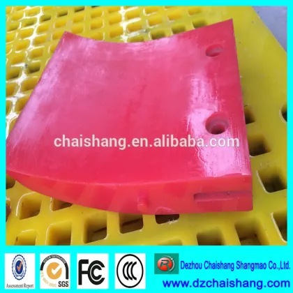 primary TDI polyurethane belt cleaner for cleaning material