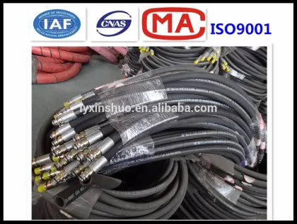 Mortar spraying machine high pressure rubber hose