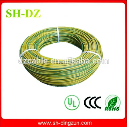 teflon insulation green yellow earth wire