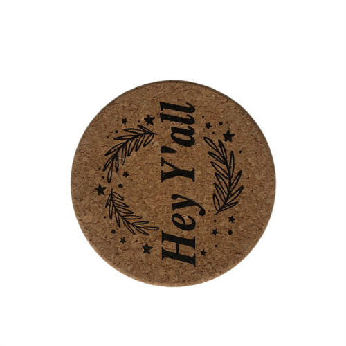 Cork Round 10*0,45cm Printing Coaster for Cup