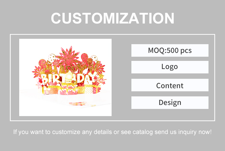 pop up musical birthday cards