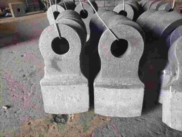 High manganese steel hammer head