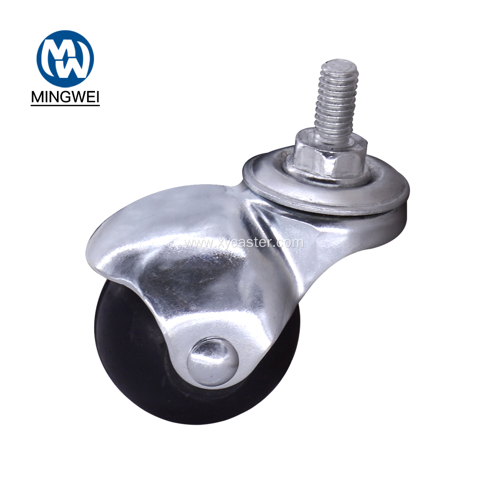 Roller Ball Caster Wheel with screw stem