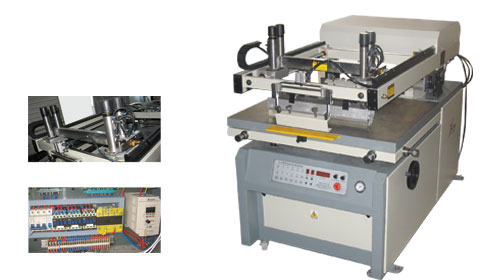 High precise semi-automatic flat screen printing machine