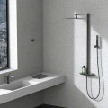 Trois fonctions avec douche thermostatique de tuyau flexible PVC