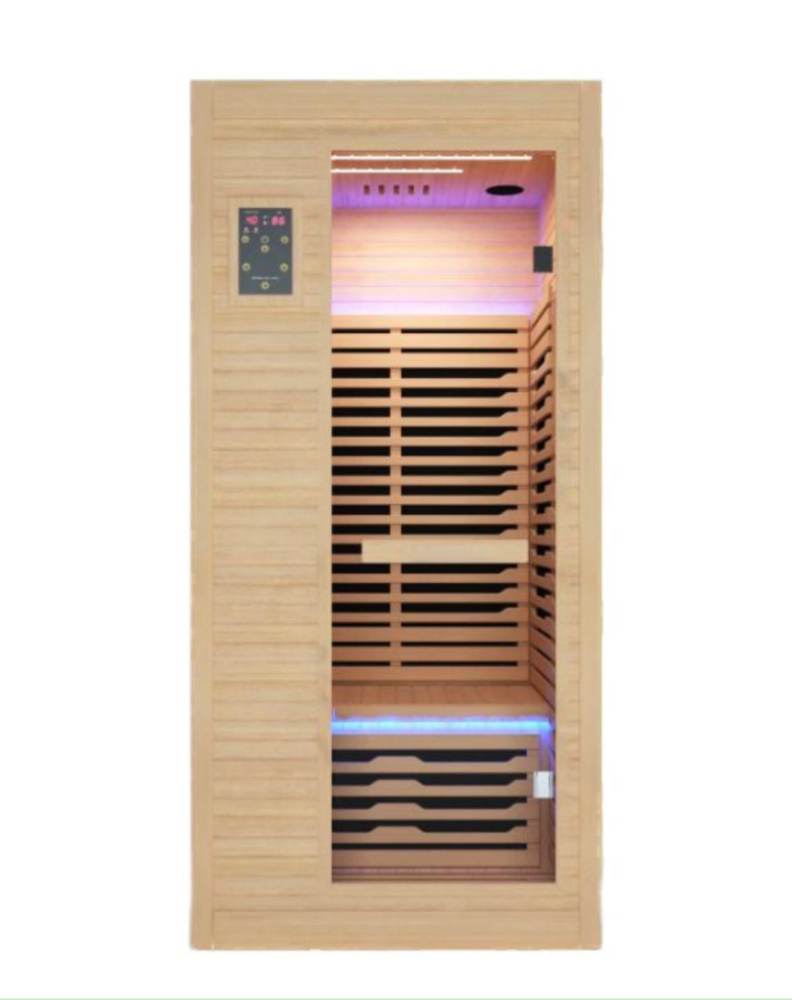 Canadian Hemlock Sauna Room with Carbon Plate Heater