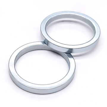 D23.8*D19.8*2.5mm Zinc Color Strong Force Ring Shape NdFeB Magnet in Costimestic Packaging