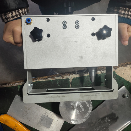 Máquina de marcação de válvula de flange portátil