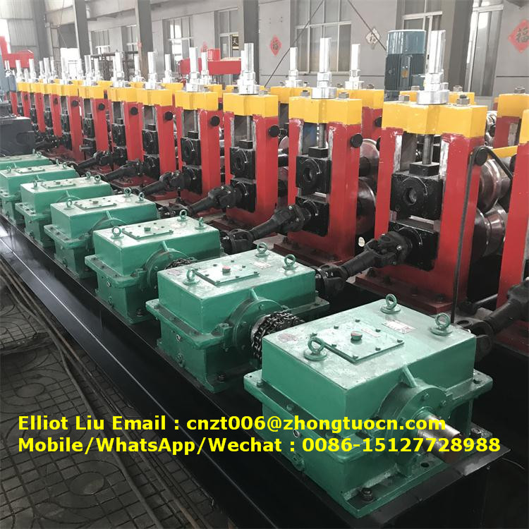 expressway crash barrier roll forming machine (7)