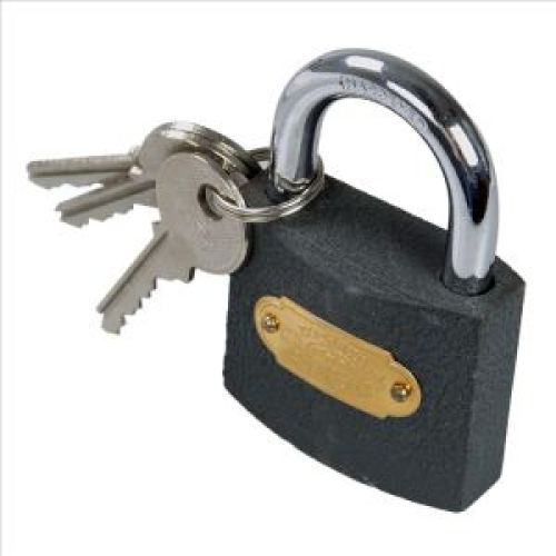 Iron Padlock with Keys