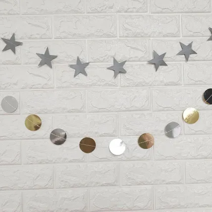 Five-Pointed Star Banner Pull Flag Party Decoration