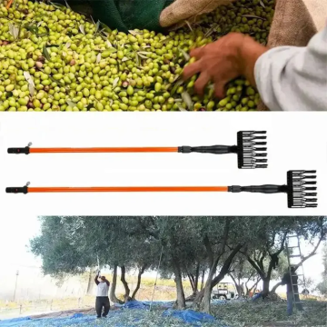 Convenient and Practical Electric Fruit Picker with Telescopic Pole for Olive and Other Fruits
