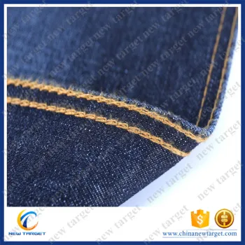 recycled cotton lycra denim fabric stock lot