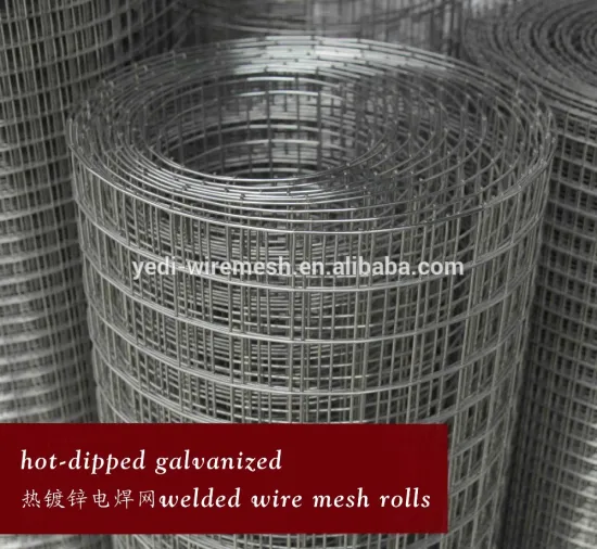 Alibaba China Low Price Galvanized Welded Wire Mesh