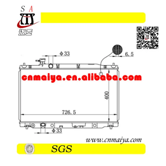 car water radiator for C-RV