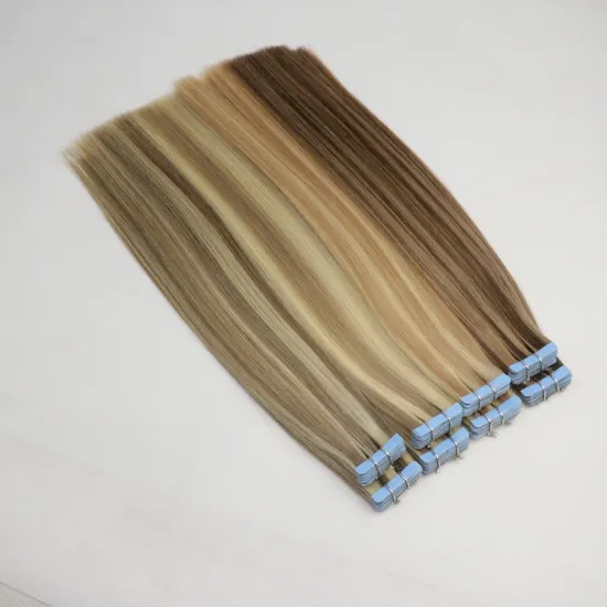 Bone Straight Human Trade Assurance Indian Hair Unprocessed Brazilian Cuticle Aligned  Best Quality Real Russian Remy Tape Hair