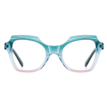 Custom Trendy Optical Frames: Anti-Blue Light Glasses for Girls - Perfect for Computer Use