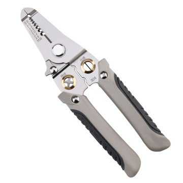 Multi Function Combination Pliers with PVC Handle: Wire Cutter and Stripper