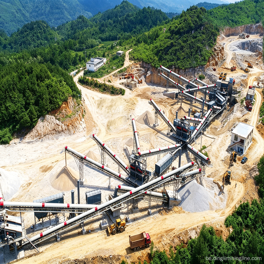 Лінія па вытворчасці пяску і жвіру прэміум-класа