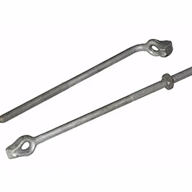 Pole Line Hardware Forged Thimble Eye Bolt 5/8\" x 8\