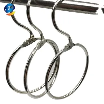 O-Shaped Towel Hooks for Bathroom Curtains and Shower Rooms