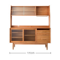 120cm Upper cabinet + lower cabinet(cherry color)