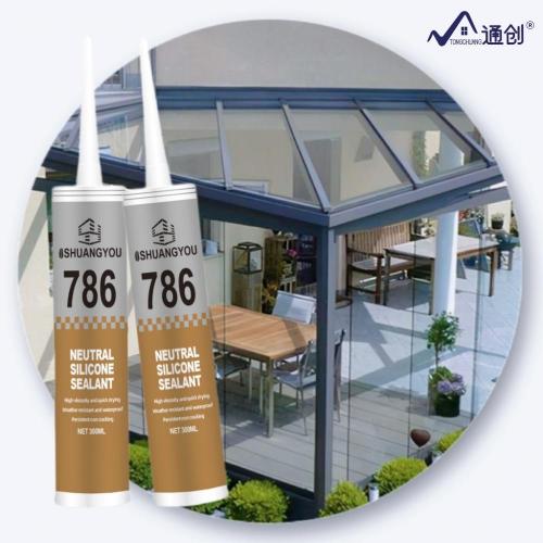 Sy786 Producto de venta impermeable Sellador de curación neutral de silicona