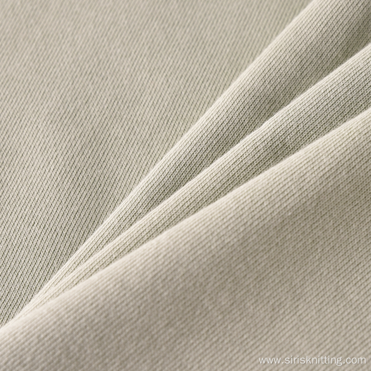 100% Cotton Terry Fabric Plain Dyed Fleeced