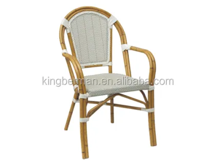 Bistro Chairs: French Rattan Coffee Shop Bamboo Chair