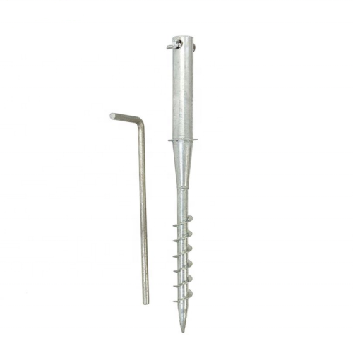 U Type No-dig Ground Screw Anchor