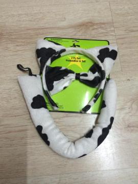 Kombinasi Ketua Hoop &amp; Tie &amp; Tail Cosplay