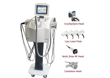 Cryolipolysis+lipo Laser+cavitation+multi-polar Rf Combined Machine, Cryolipolysis Machine