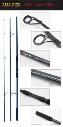 OEM Design 3.3m Fishing Rod for Carp