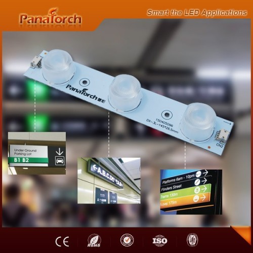 China manufacture newly development wago connectors 30W Led rigid strip for double side illuminated lighting box
