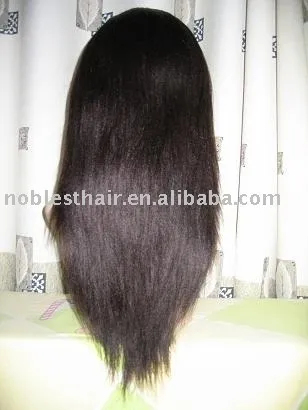 Indian remy hair full lacewig