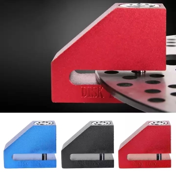 Portable Motorcycle Bicycle Anti-theft Wheel Disc Brake Security Safety Lock Disc Brake Lock Theft Protection For Scooter Safety