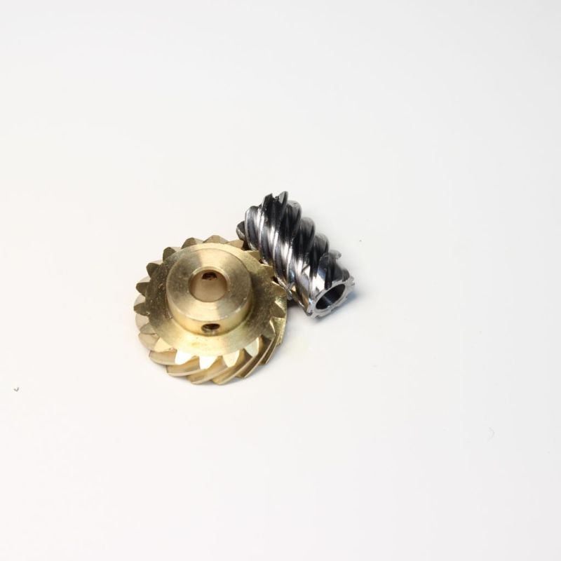 High Precision CNC Machined Brass and Bronze Gears: Worm, Spur, and Helical Drive Wheels