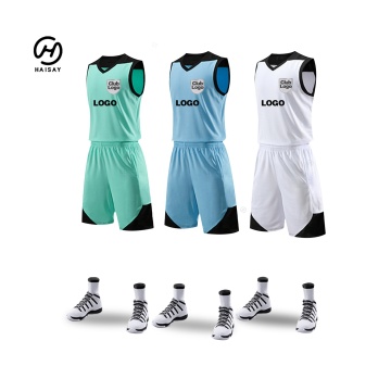 Wholesale Club Blank Basketball Jerseys Best Design Sublimation Basketball Jersey Training Reversible Jersey Basketball Custom