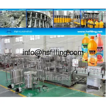 Bottle Pulp Juice Liquid Filling Machine