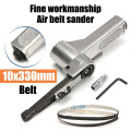 belt grinder 3/8" Air Belt Sander Air Angle Grinding Machine with Sanding Belts for Air Compressor Sanding Pneumatic Tool Set