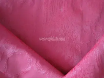 Three wire grid pongee fabric OFF-098
