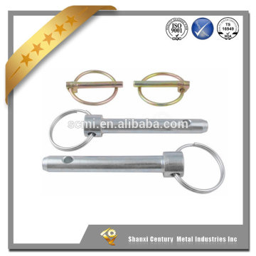 Professional trailer parts manufacturer replacement parts trailer replacement retaining pins with clips