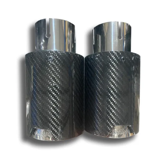 Universal Carbon Fiber Exhaust Tips for BMW M Performance