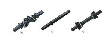 Various of Bicycle Axle  B.B Axle  Front axle Rear axle