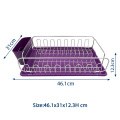 Cromo de drenagem de cozinha rack de secagem