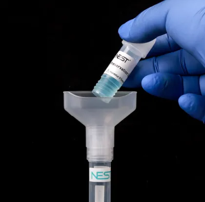 Saliva Collection Funnel Kit with Medium