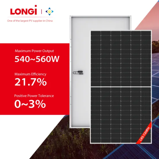 Longi Solar Modules: 540W, 545W, 550W, 555W, and 560W High-Power Solar Panels for Renewable Energy Solutions