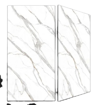 Sintered Stone Full Body Glossy Tile 1600x3200x12mm Porcelain Slab