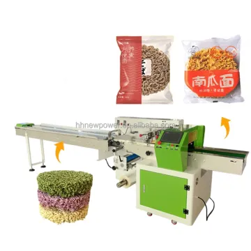 Automatic Horizontal Packing Machine for Pillow Type Sugar Candy Noodles Cookies Biscuits - Price